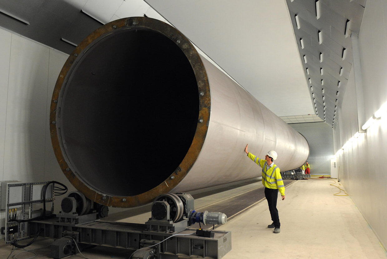 Wind Turbine Tower Production Facilities Airblast AFC